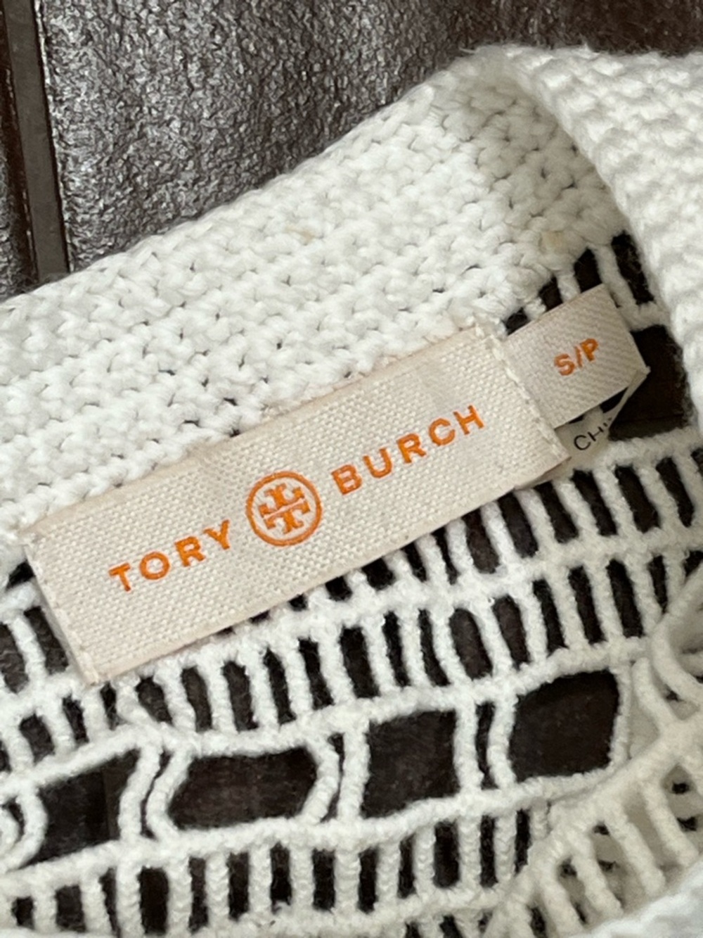 Tory Burch Crochet Top Tunic - S - Picture 4 of 8